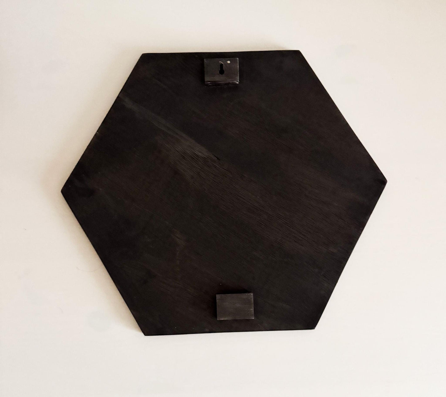 Botanical Wood Wall Art, Hexagon Wall Decor Set, Laser Engraved Wood Art, Modern Farmhouse Wall Hanging, Minimalist Floral Decor