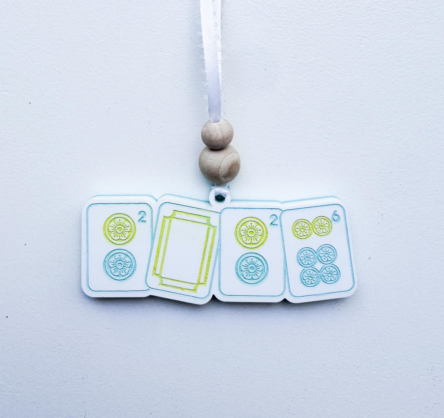 Mahjong Christmas Ornament