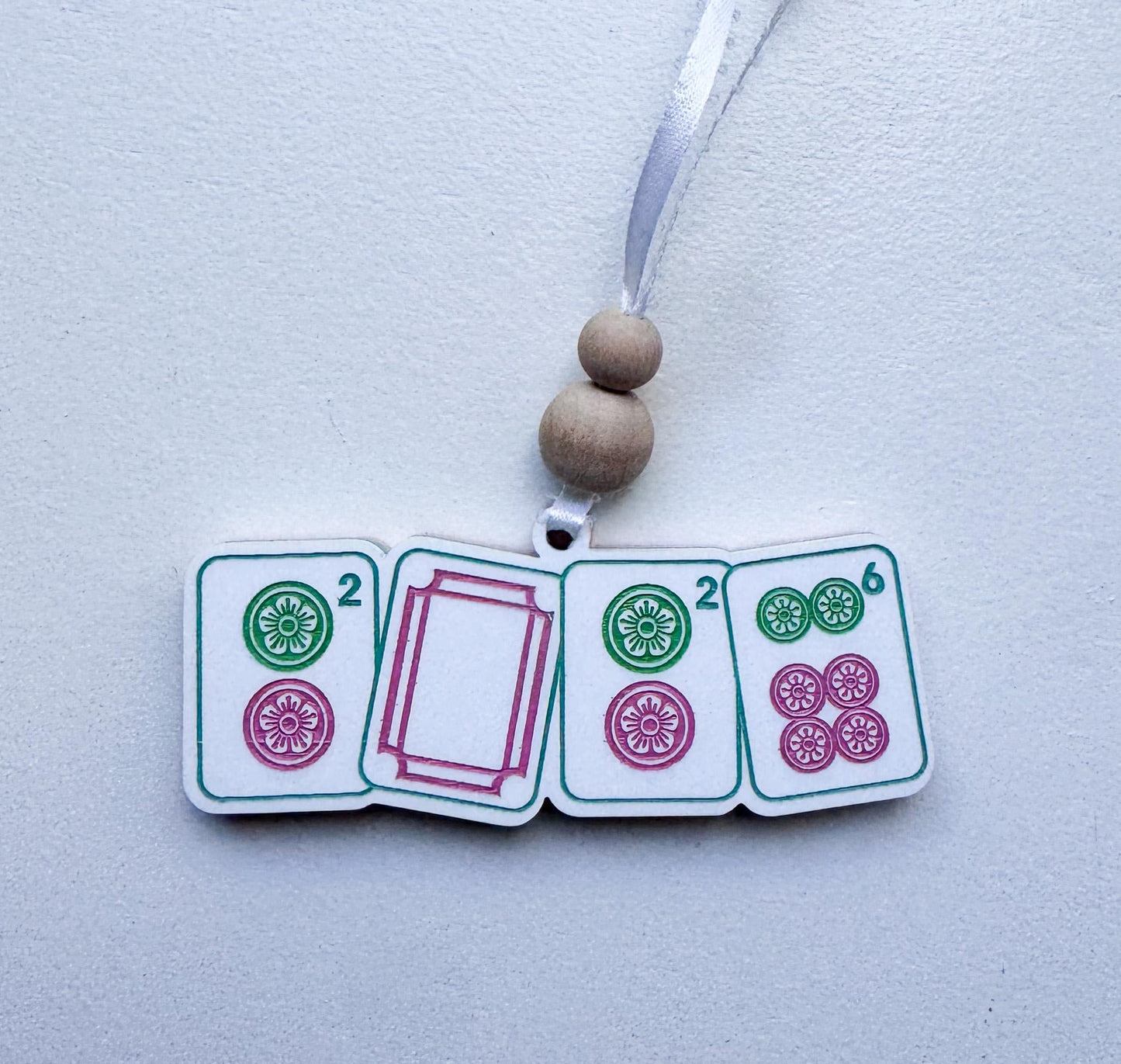 Mahjong Christmas Ornament