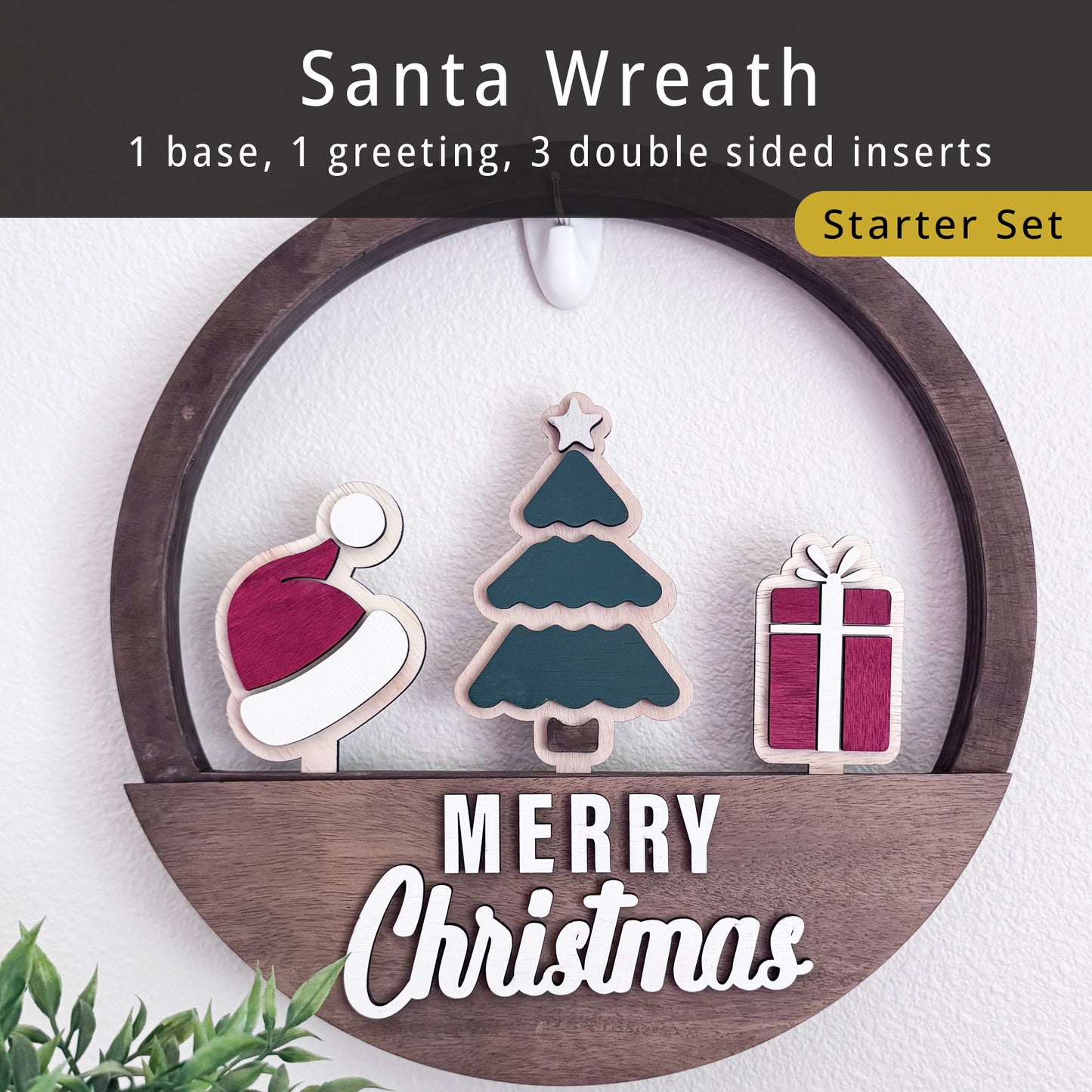 Santa Wreath Starter Set