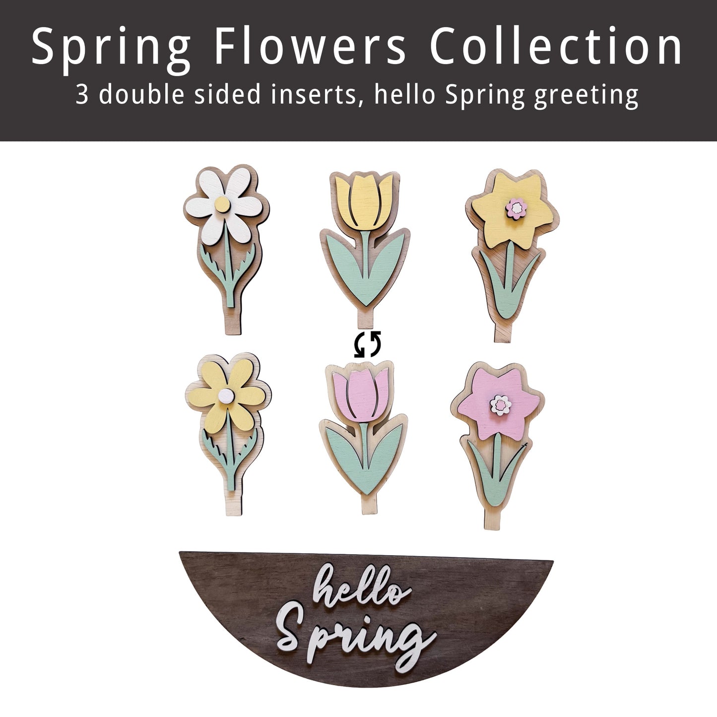 Spring Flowers Wreath Starter Set