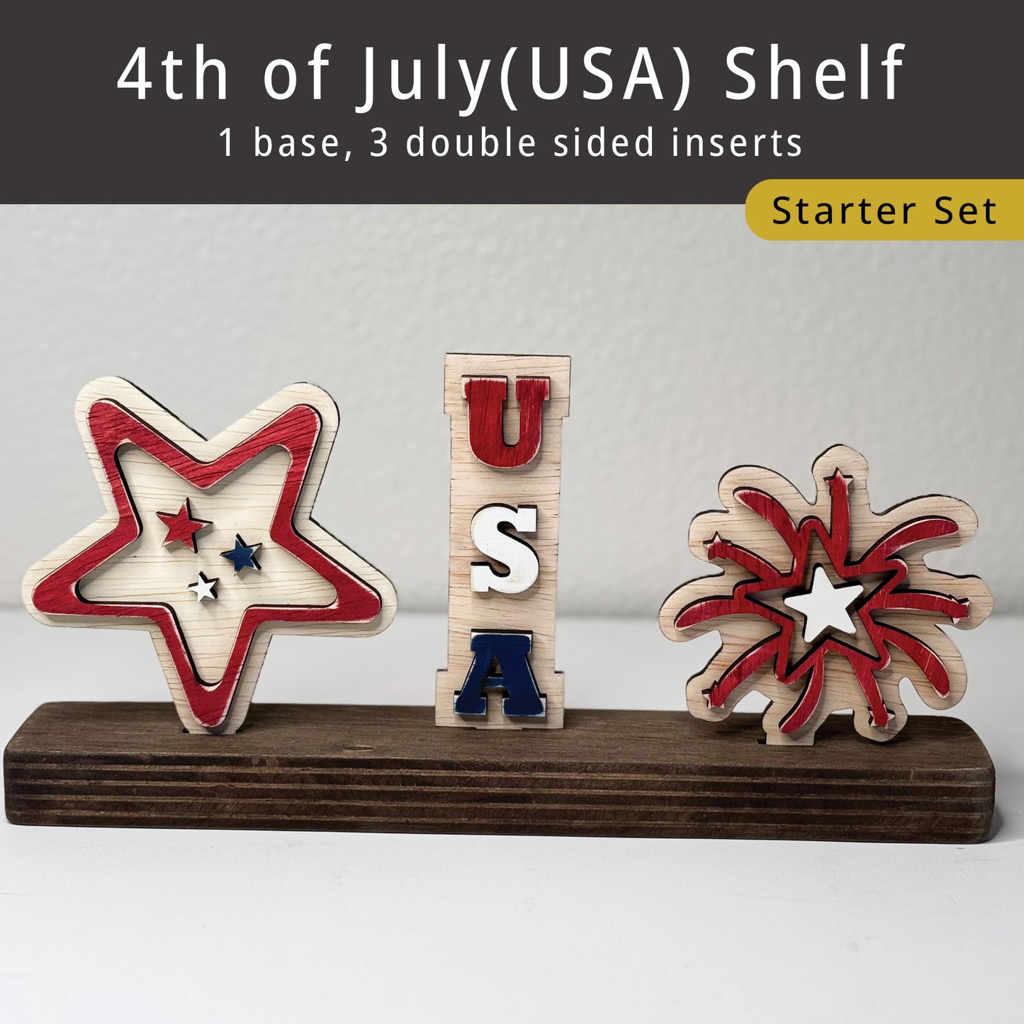 4th of July Shelf Starter Set