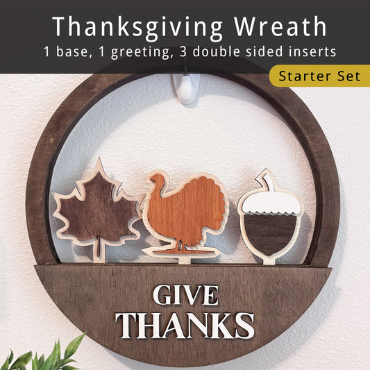 Thanksgiving Wreath Starter Set