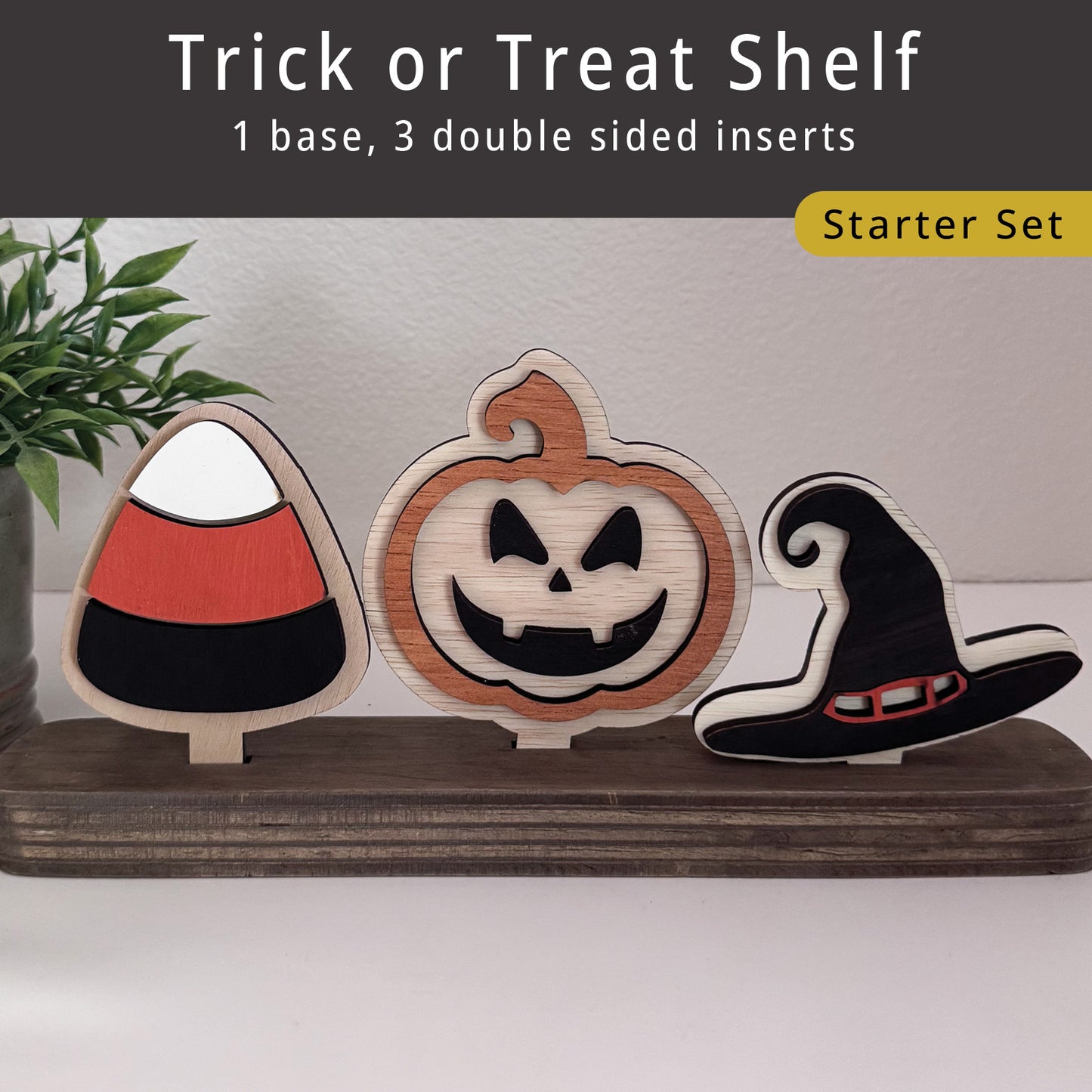Trick or Treat Shelf Starter Set