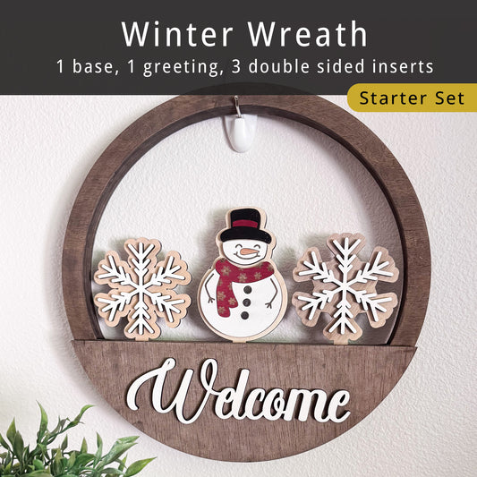 Winter Wreath Starter Set