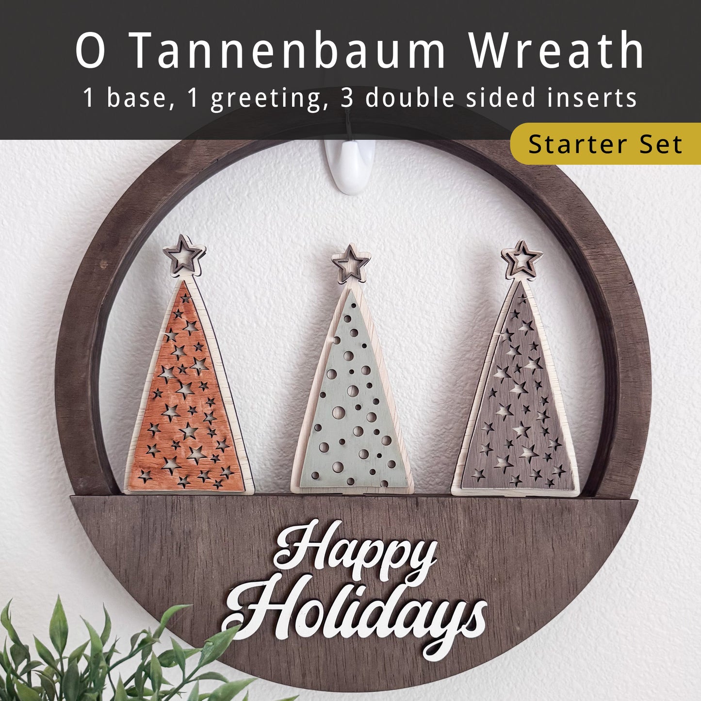 O Tannenbaum Wreath Starter Set