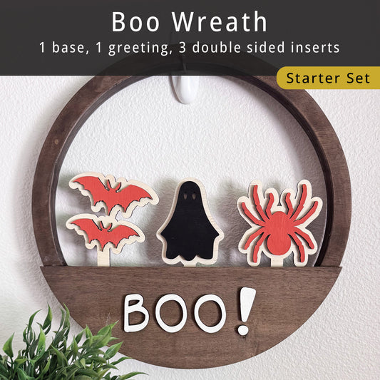 Boo Wreath Starter Set